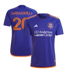 Men Houston Dynamo Adalberto Carrasquilla 2024 25 Away Replica Purple