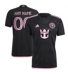 Men Inter Miami CF Custom 2024 25 Away Replica Black