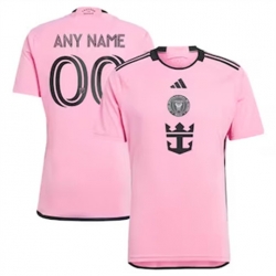 Men Inter Miami CF Custom 2024 25 Home Replica Pink