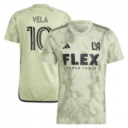 Men Los Angeles FC Carlos Vela 2023 24 Away Replica Green