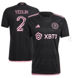 Men's Inter Miami CF DeAndre Yedlin adidas Black 2023 La Noche Replica Player Jersey Men's Inter Miami CF DeAndre Yedlin adidas Black 2023 La Noche Replica Player Jersey