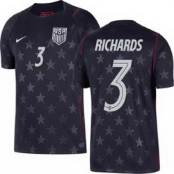 Men 3 Chris Richards USMNT 2026 Home Stadium Replica Jersey 2