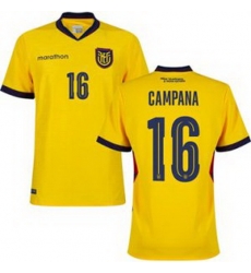 Men 16 Ecuador Leonardo Campana Away Replica Jersey 1 Men 16 Ecuador Leonardo Campana Away Replica Jersey 1
