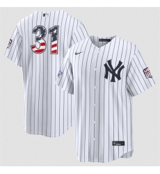 Men New York Yankees  31 Cam Schlittler White 2026 All Star Edition Stars   Stripes Stadium Pick A Player Stitched Baseball Jersey