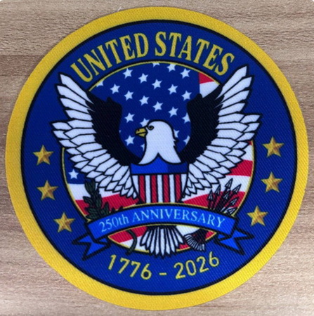 Men New York Giants United States 1776 2026 250 Anniversary Patch Biaog